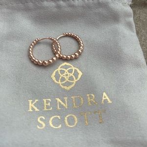 Kendra Scott Rose gold earrings